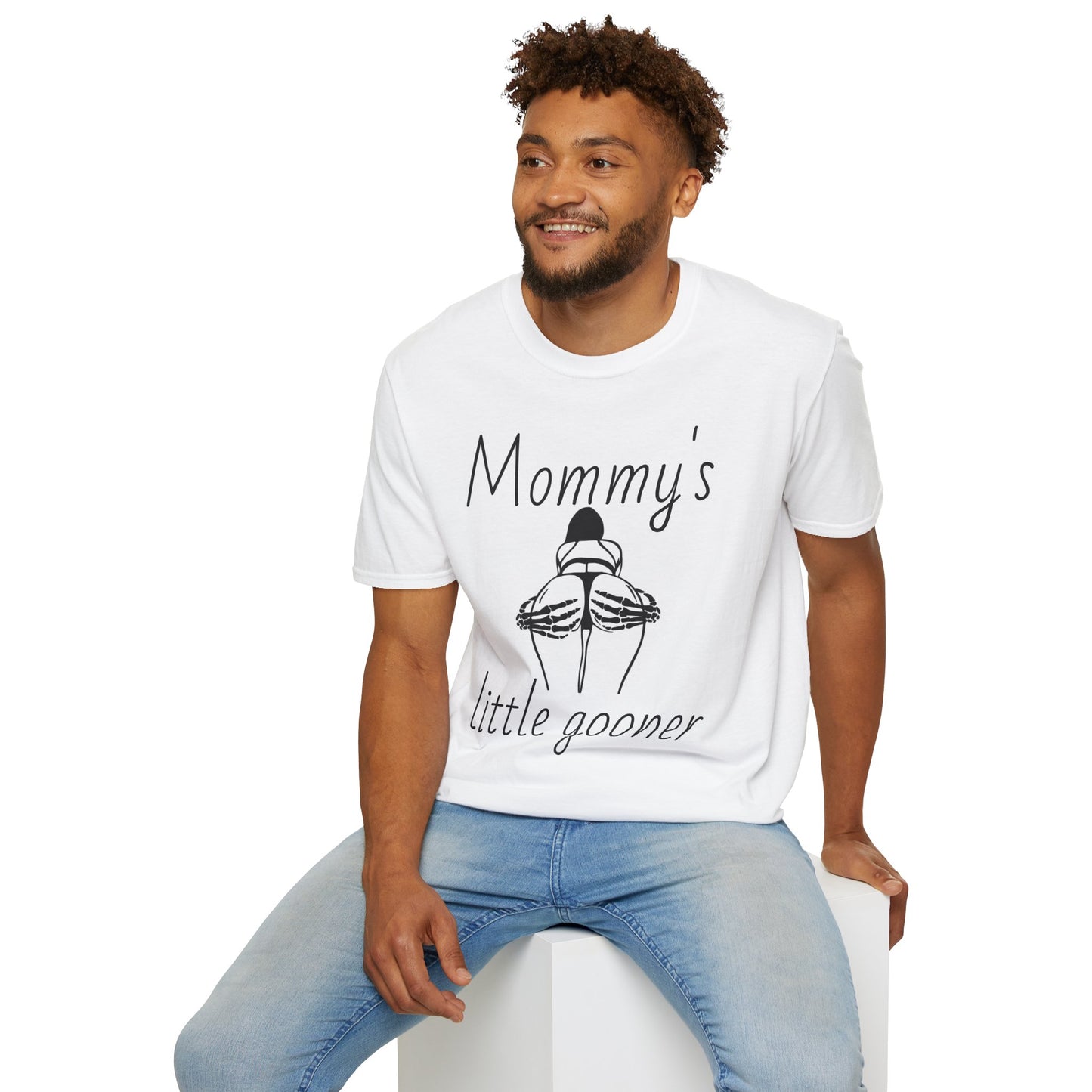 Mommy's Little Gooner Unisex T-Shirt, Fun Family Tee, Gift for Moms, Casual Wear, Birthday Present, Sports Fan Apparel